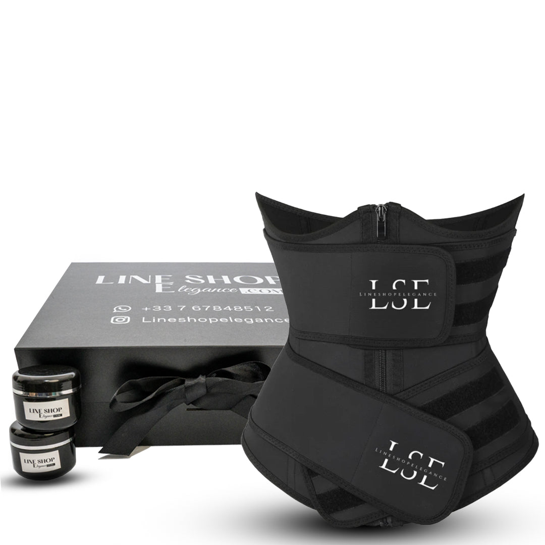 Pack ventre plat gaine accessoires femme minceur
