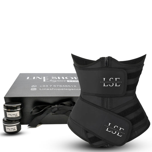 Pack ventre plat gaine accessoires femme minceur
