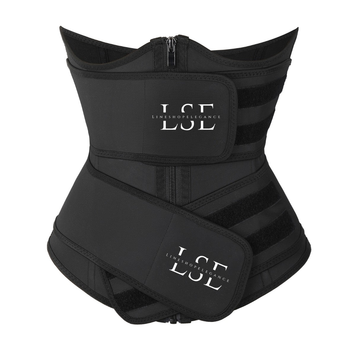 Gaine double bande femme ventre plat compression
